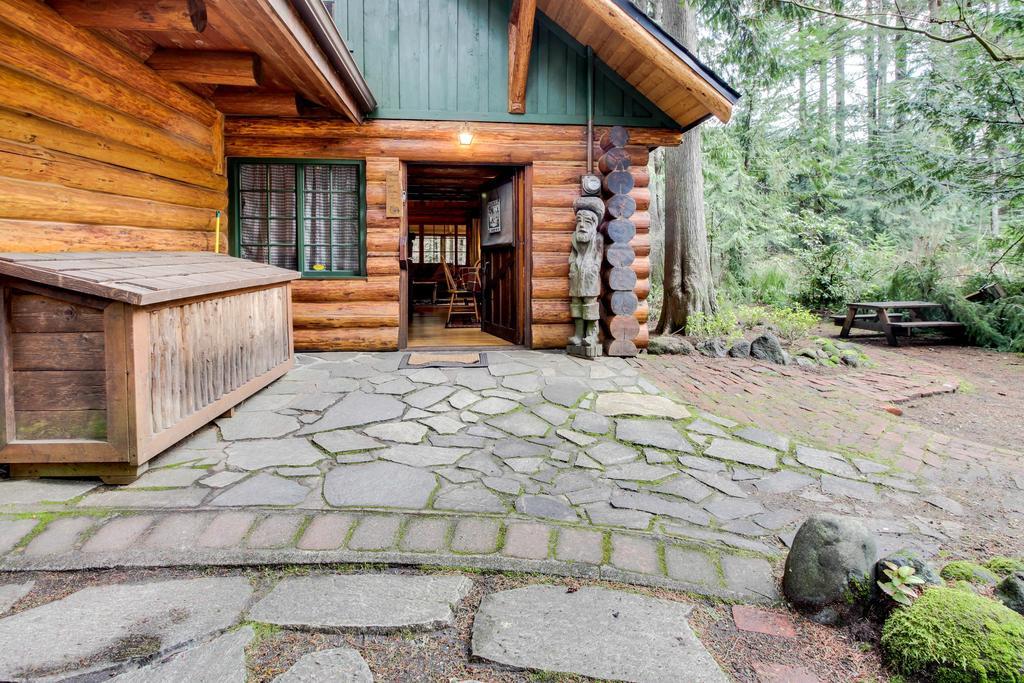 Zoe'S Log Cabin Welches Dış mekan fotoğraf