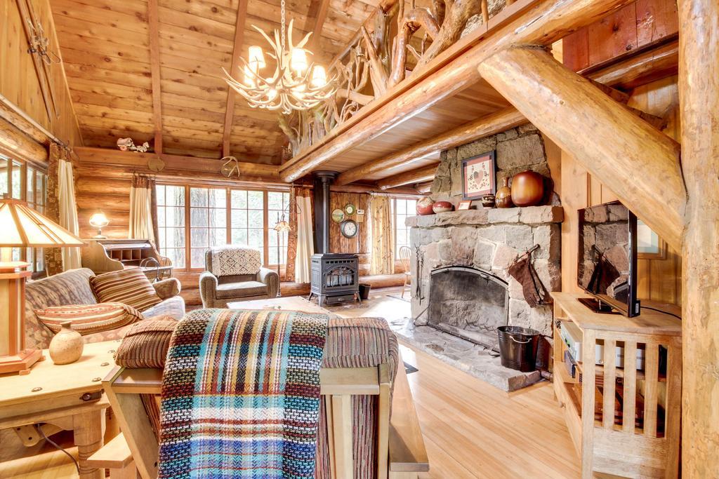 Zoe'S Log Cabin Welches Dış mekan fotoğraf