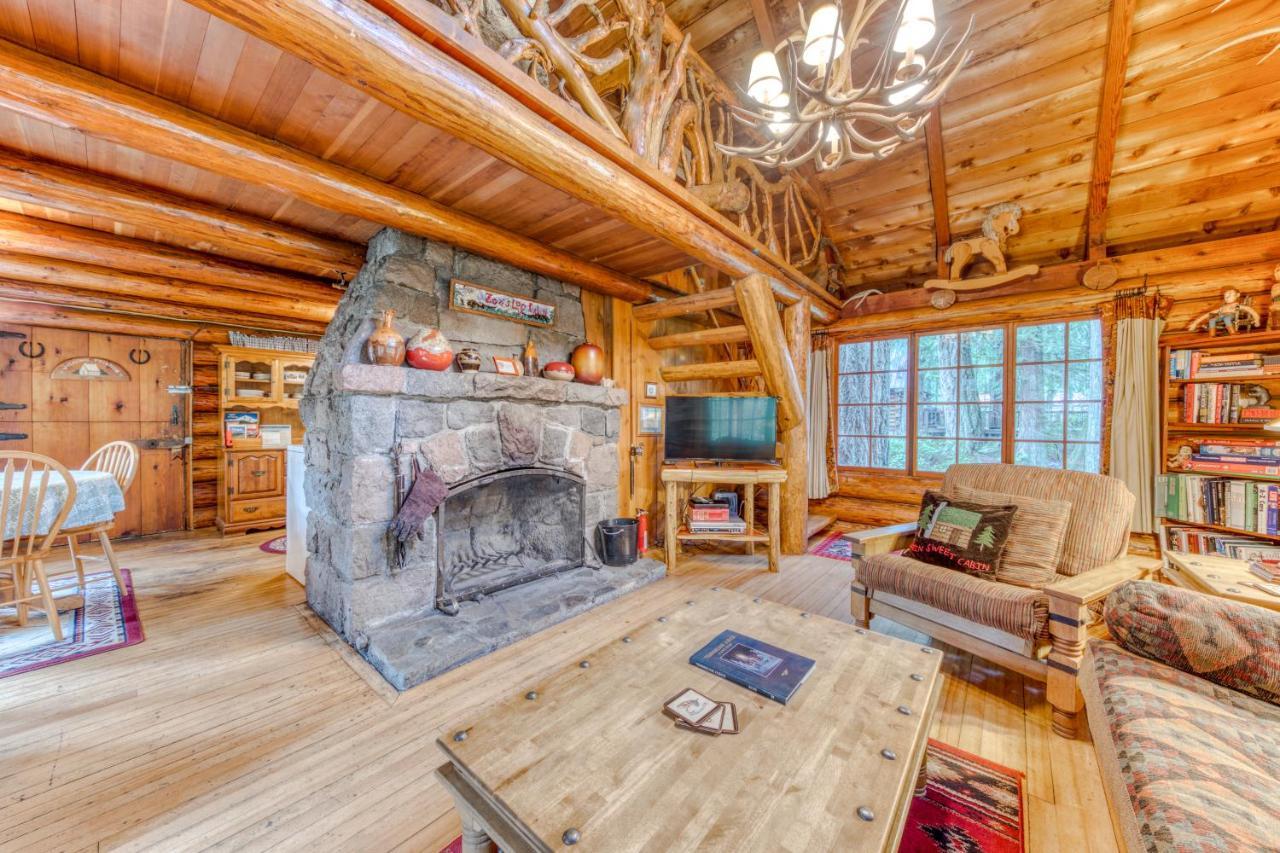 Zoe'S Log Cabin Welches Dış mekan fotoğraf