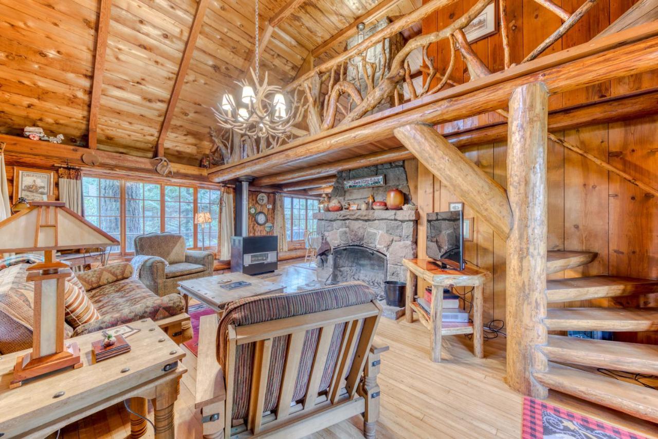 Zoe'S Log Cabin Welches Dış mekan fotoğraf