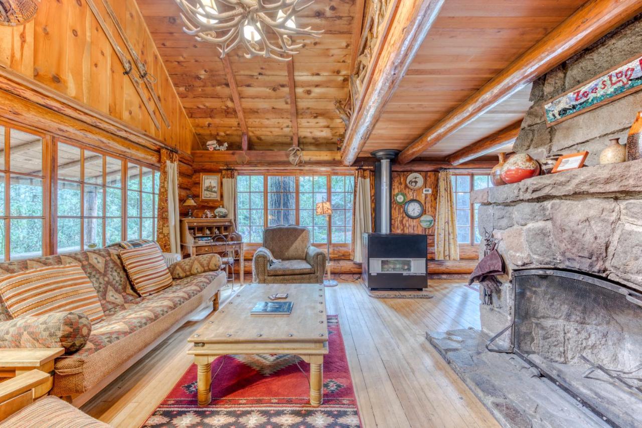 Zoe'S Log Cabin Welches Dış mekan fotoğraf